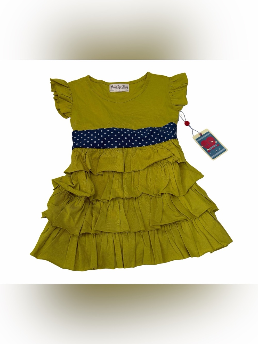 MATILDA JANE ‎ Girl Green Apple Lizzy Top Size 10 NWT